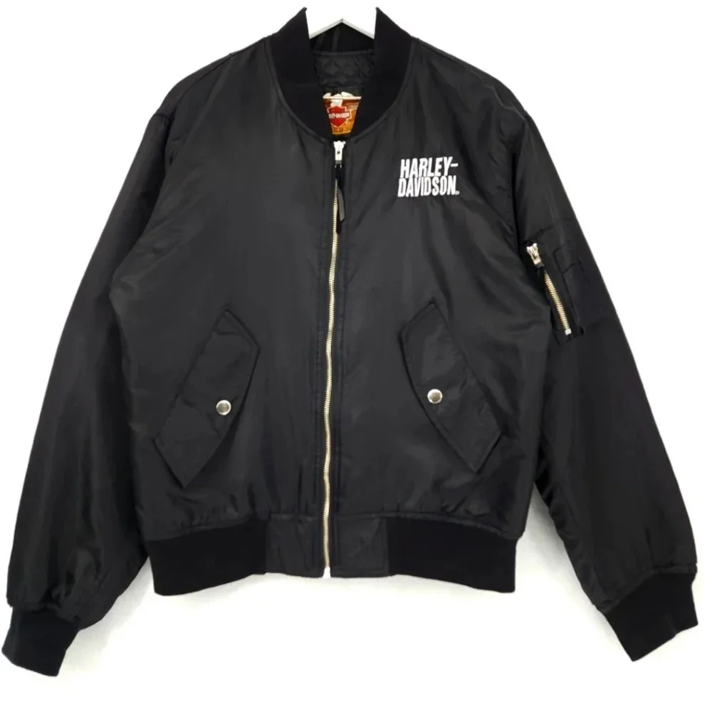 VINTAGE 1990'S Harley-Davidson Bomber Jacket
